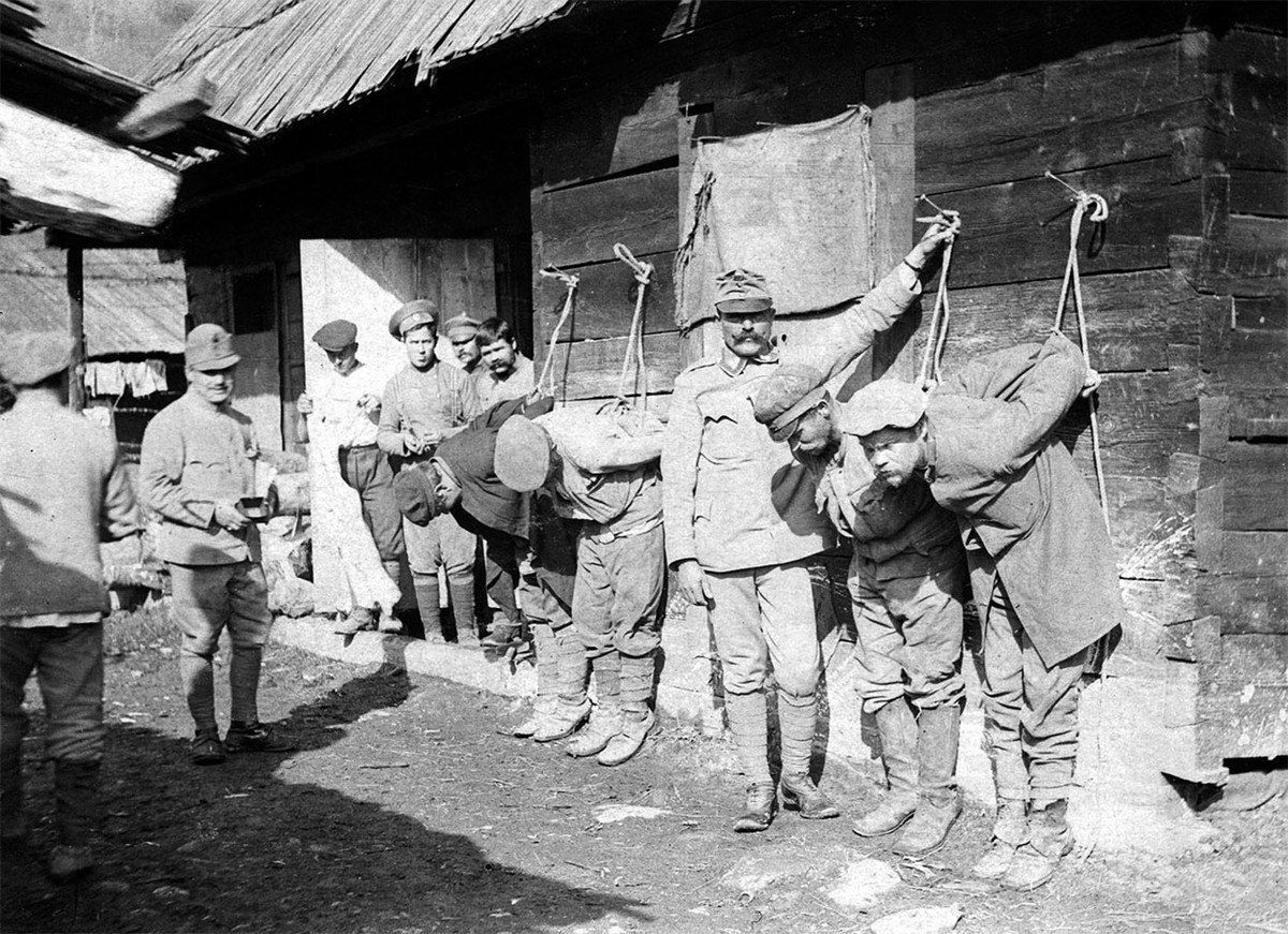 Русские пленные в первой мировой войне