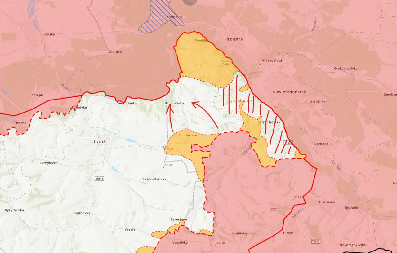 Карта украины освобожденная территорией лнр днр