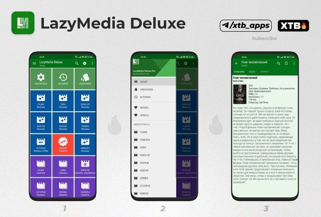 Lazymedia deluxe как установить на телевизор