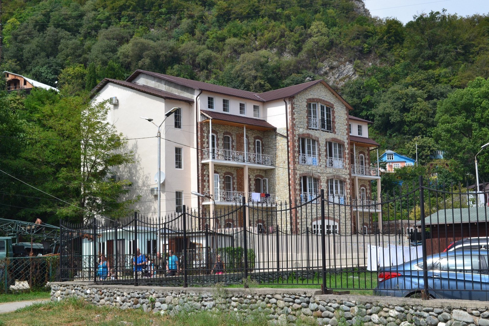 отель родина в абхазии в новом афоне