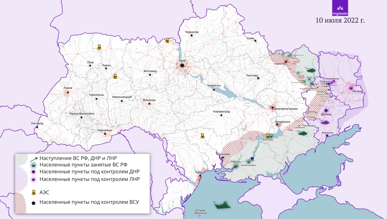 Карта украины освобожденная территорией лнр днр