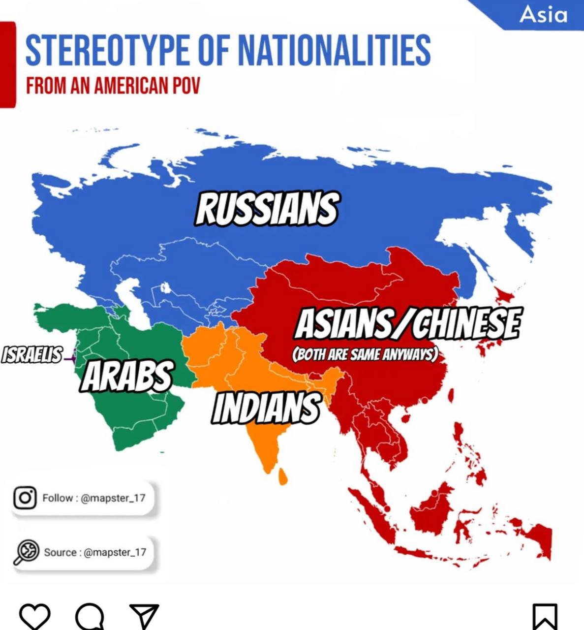 Стереотипная карта россии