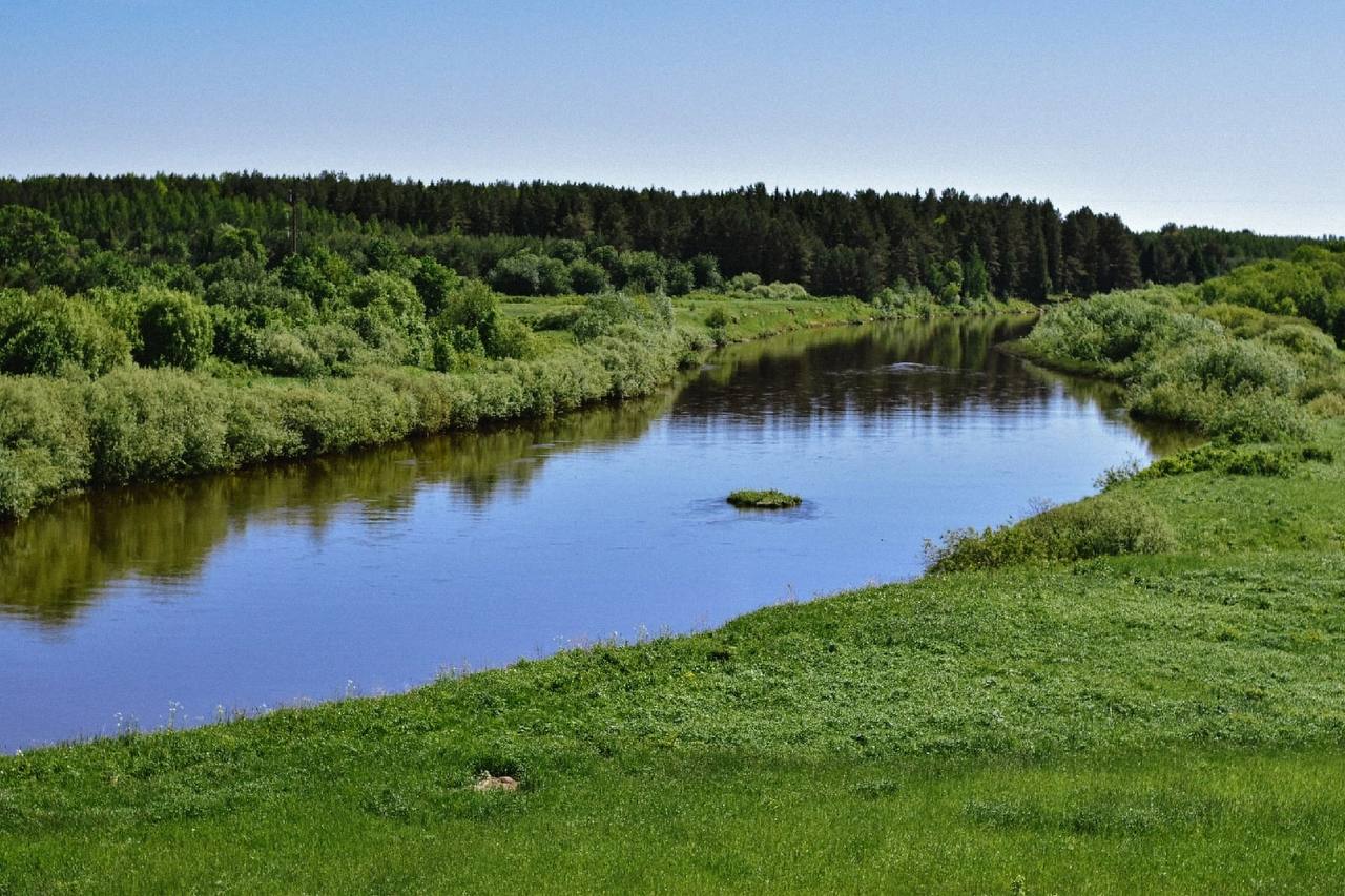 Река Луза Кировская область