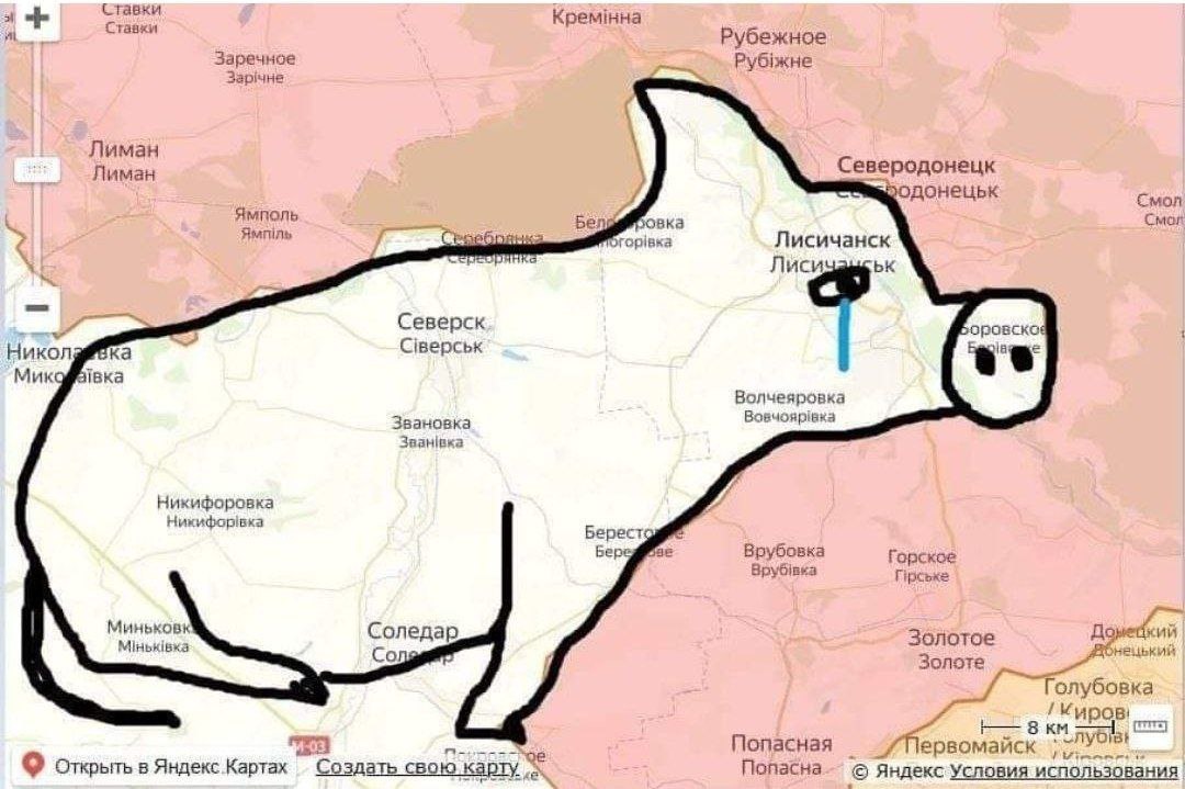 Карта сво 1. Карта Украины свинья. Расположение украинских войск на карте. Операция ВСУ на карте. Карта фронта на Украине Лисичанск.